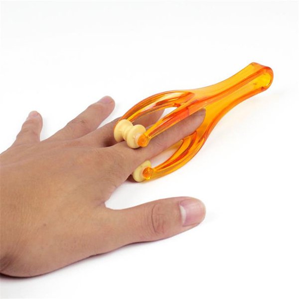 手指按摩器-透明塑料滾輪按摩器_3